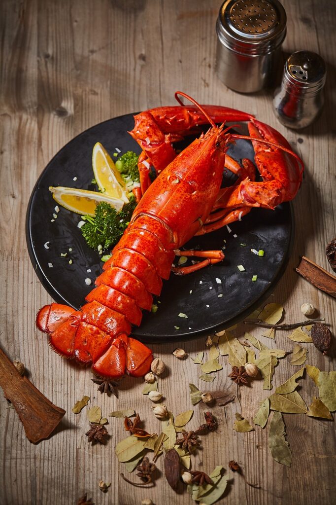 homard cuit