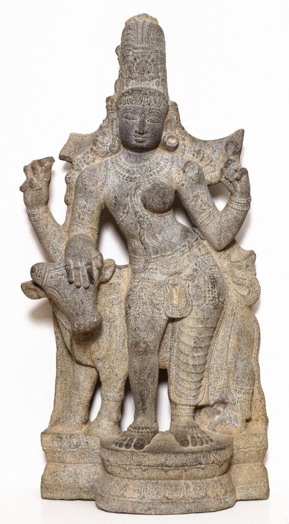 Statue de Shiva et Nandi 