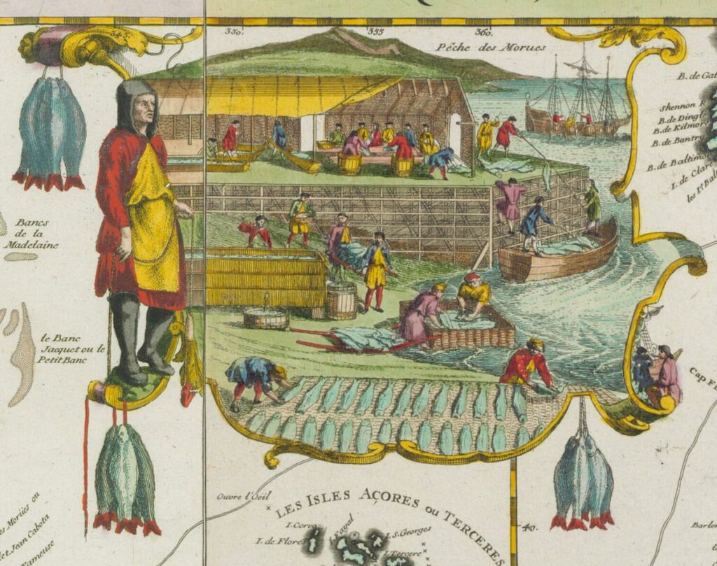 Nicolas de Fer, Carte de la Mer du Sud et des costes d'Amerque et d'Asie, situées sur cette mer…, 1713